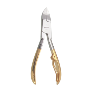 Nail Cutter, Str. (Wire Spring Half Gold )