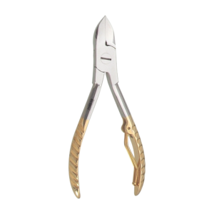 Nail Cutter, Str. (Wire Spring Half Gold )