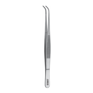 Potts-Smith Dressing Forceps  (Curved, Serrated)
